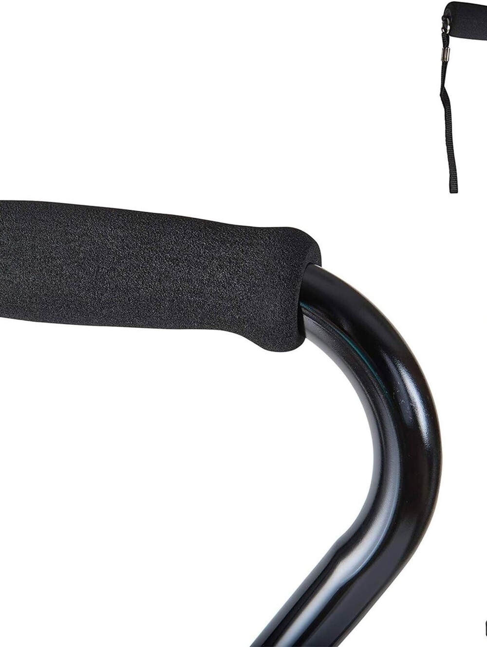 ~ DMI Walking Cane and Walking Stick for Adult Men and Women (Black)